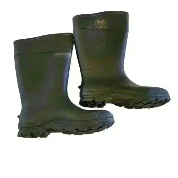 Serves Comfort PVC Steel Toe Men's Work Boots - Picture 3 of 6